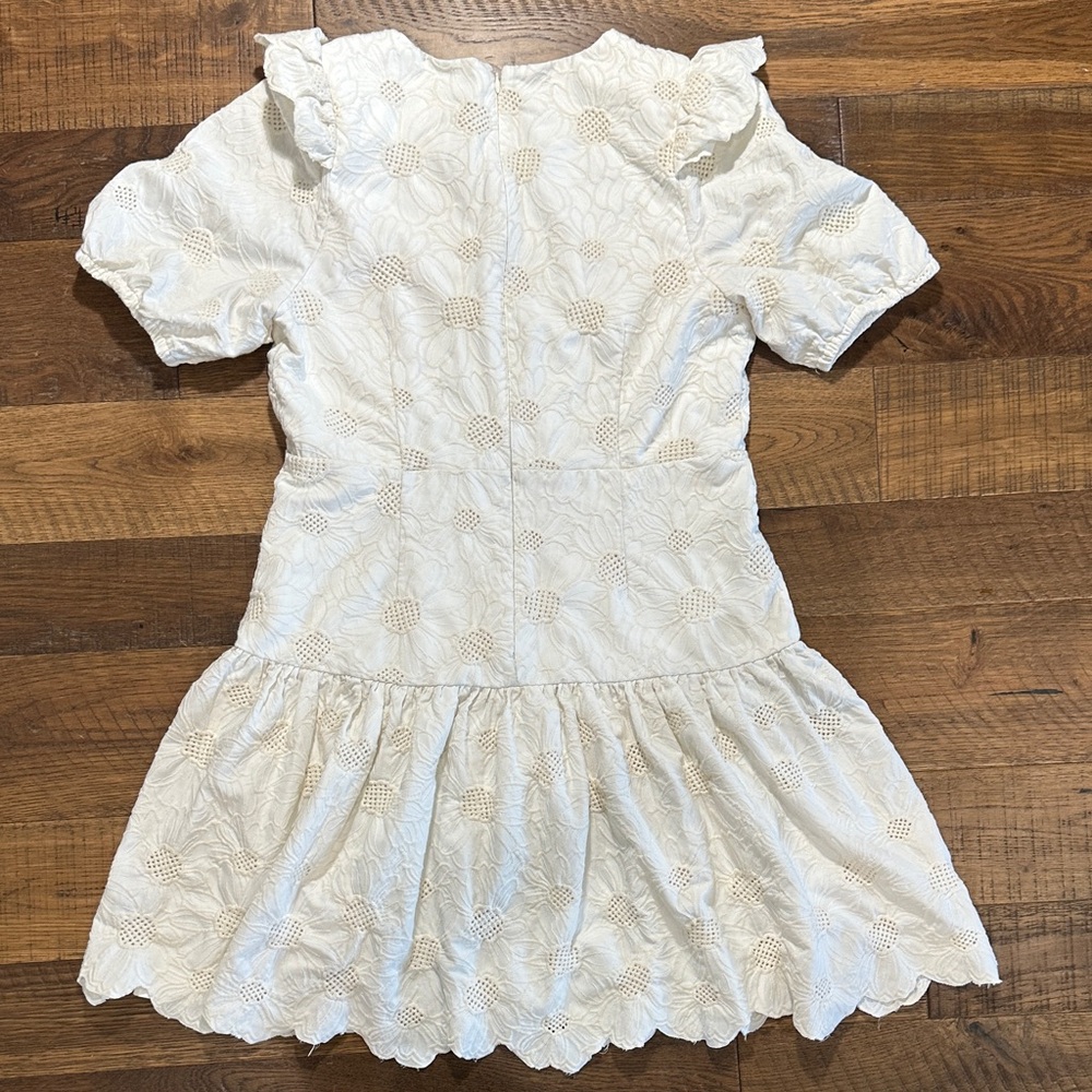 Alex Marie Ivory Floral Dress - Picture 3 of 7